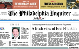Philadelphia Inquirer, April 23, 2009